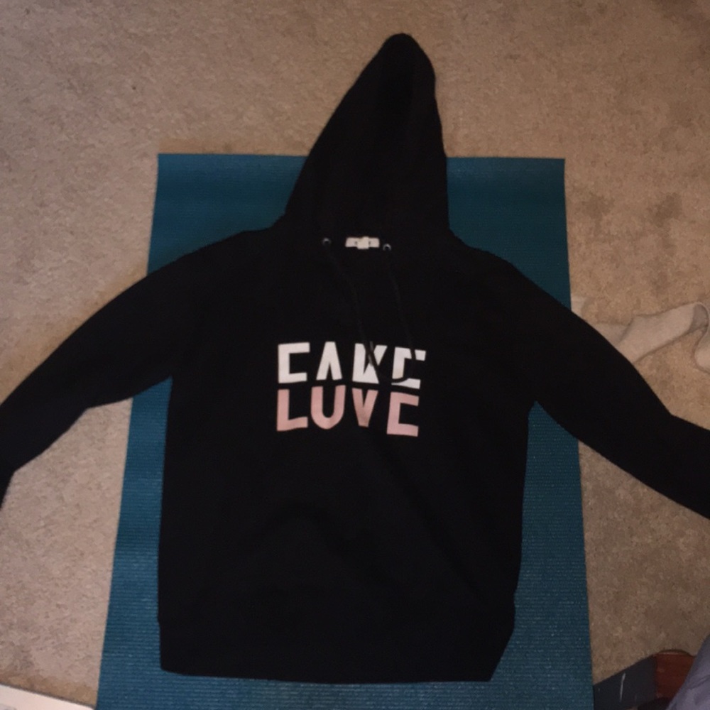 black garage hoodie
